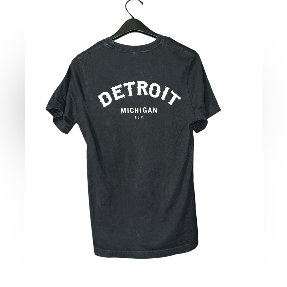 Bella Canvas Black Tee with Skull Design - Picture 2 of 4